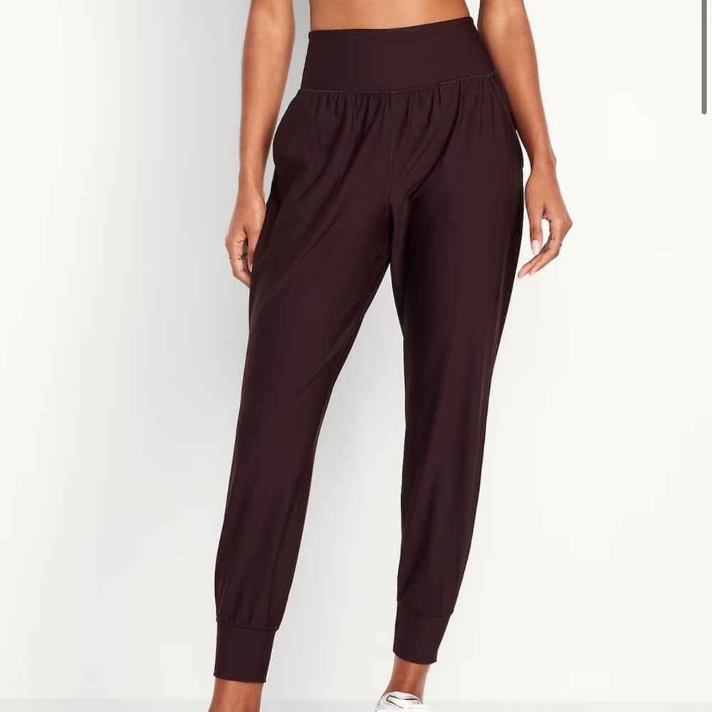 Old Navy dark grey/taupe power soft high waisted joggers XXL